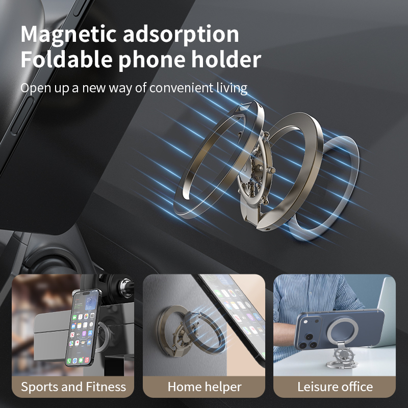 Magnetic Phone Ring Holder Fin - đánh giá và giá Desk Accessories