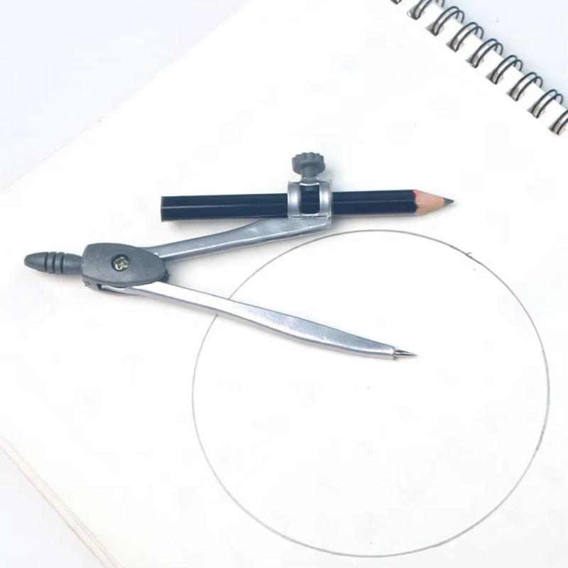 Metal Locking Compass Set Anti - đánh giá và giá Math Geometry Set With Compass