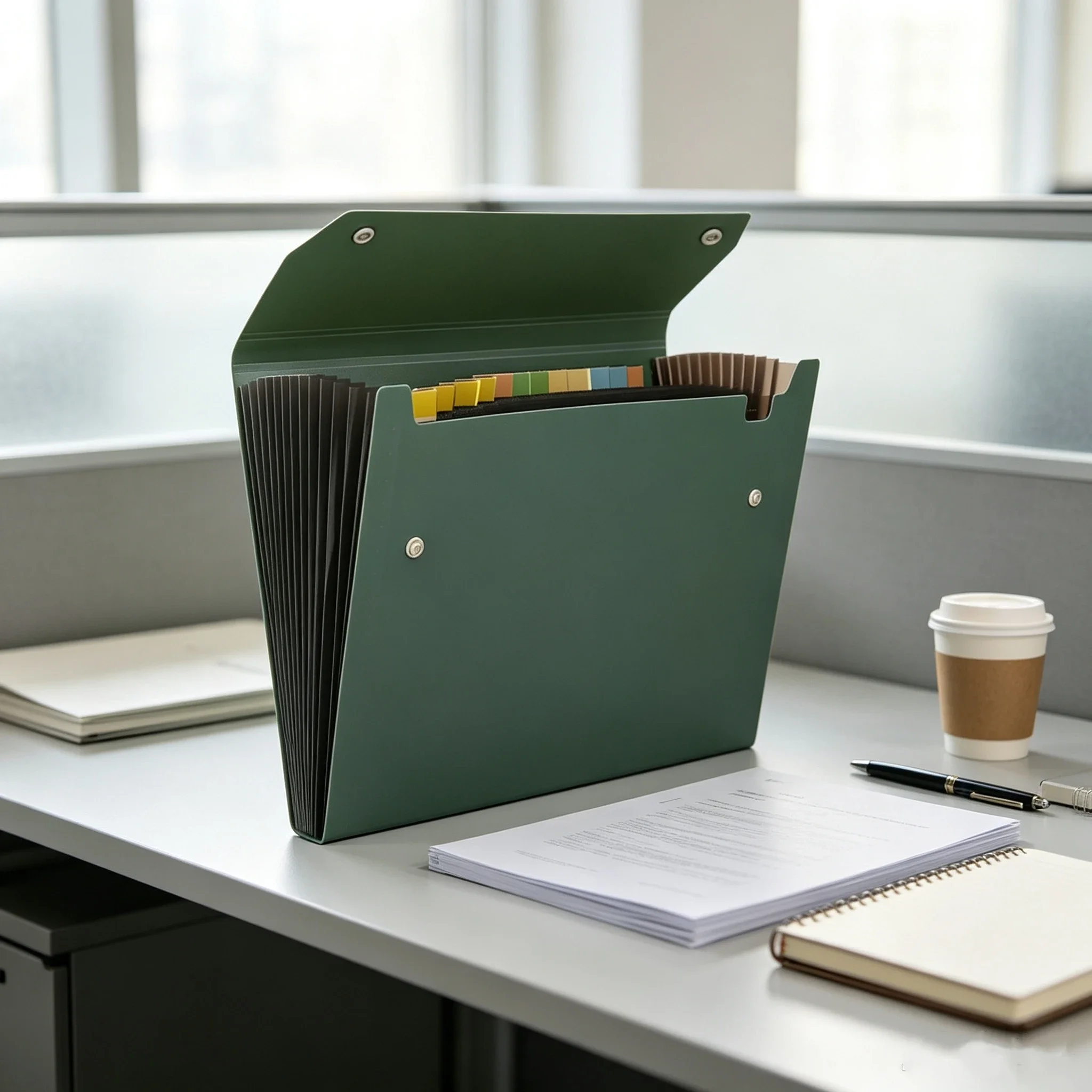 13 Pocket A4 Expanding File Or - đánh giá và giá Expandable Accordion File Folder 13 Pockets