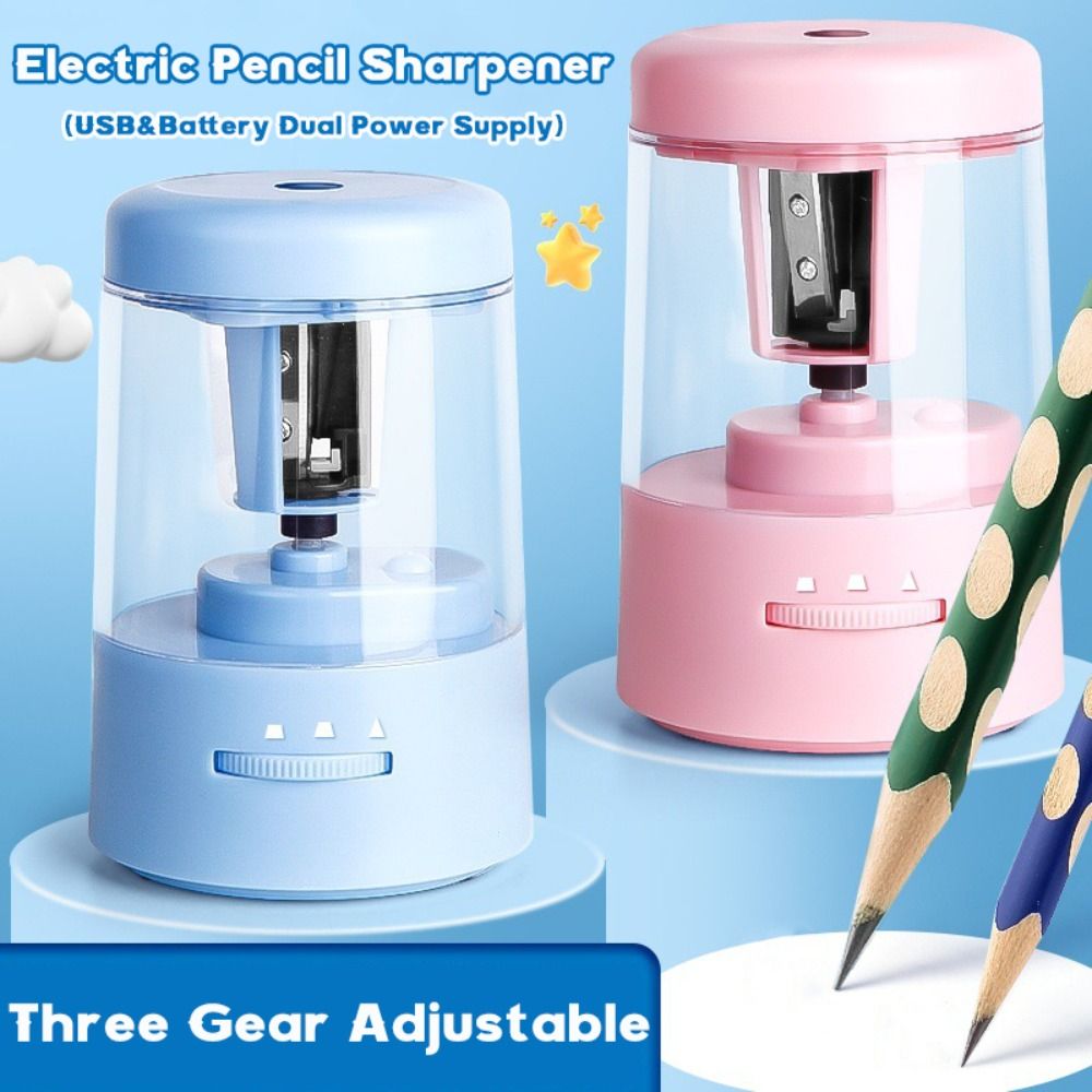 Three Gear Adjustable Electric - đánh giá và giá Electric Pencil Sharpener Usb