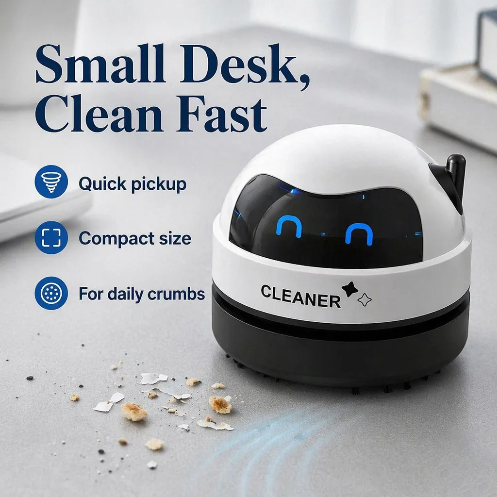 Portable Mini Desktop Vacuum C - đánh giá và giá Mini Desktop Vacuum Cleaner For Eraser Dust